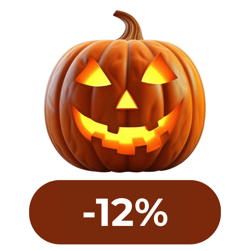 Promoción Halloween -12%